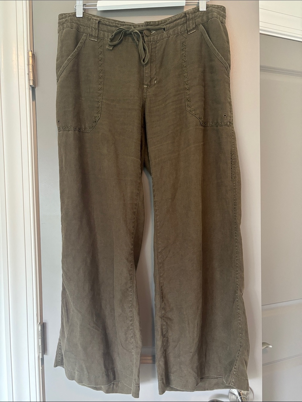 Women’s Relaxed Wide Leg Pants - Olive